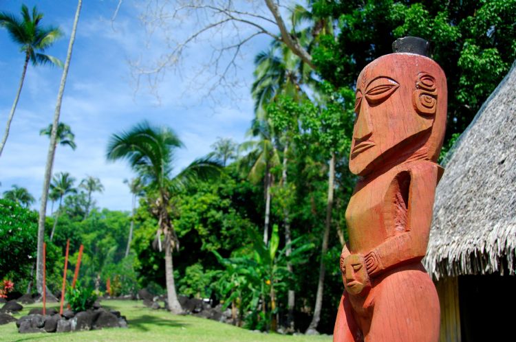 Marae Arahurahu à Tahiti