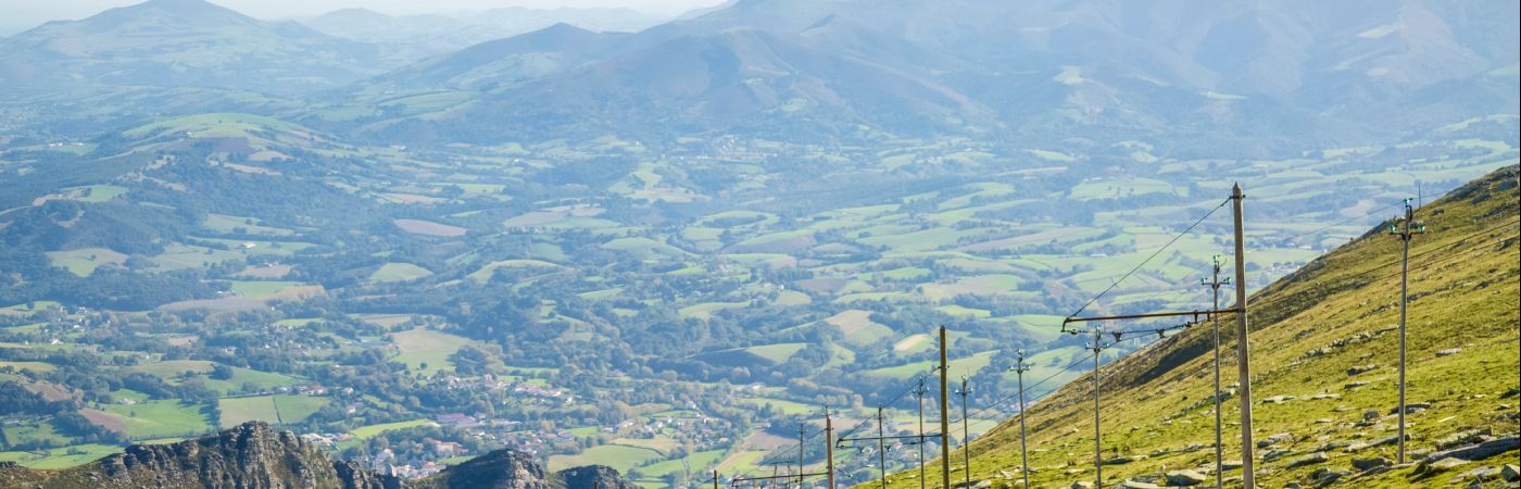 Le petit train de La Rhune au pays Basque